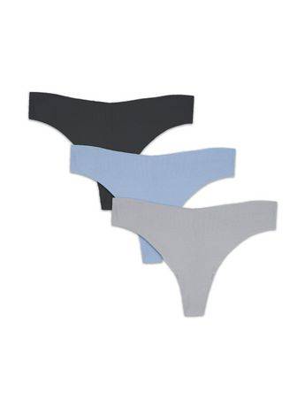 Fruit Of the Loom Women's No Show Thong Underwear