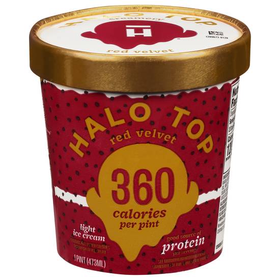 Halo Top Red Velvet Ice Cream (1 pint)