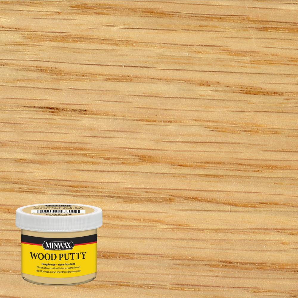 Minwax Wood Putty Natural Pine Oil-based Wood Putty | 13610000