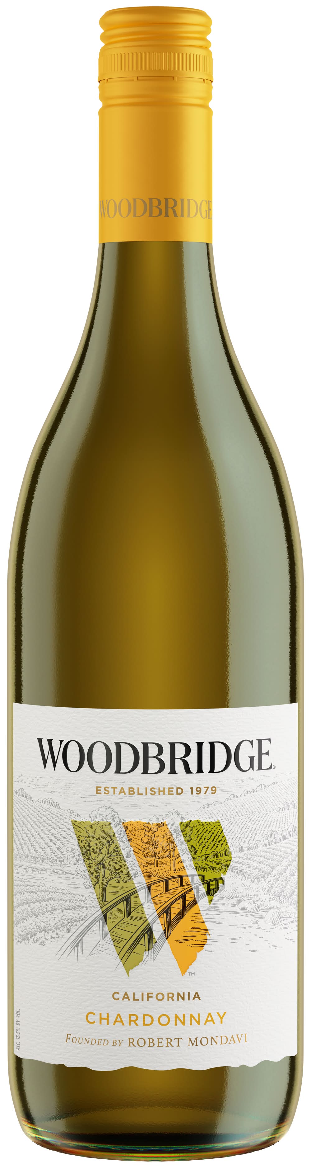 Woodbridge Robert Mondavi California Chardonnay White Wine, 2018 (750 ml)
