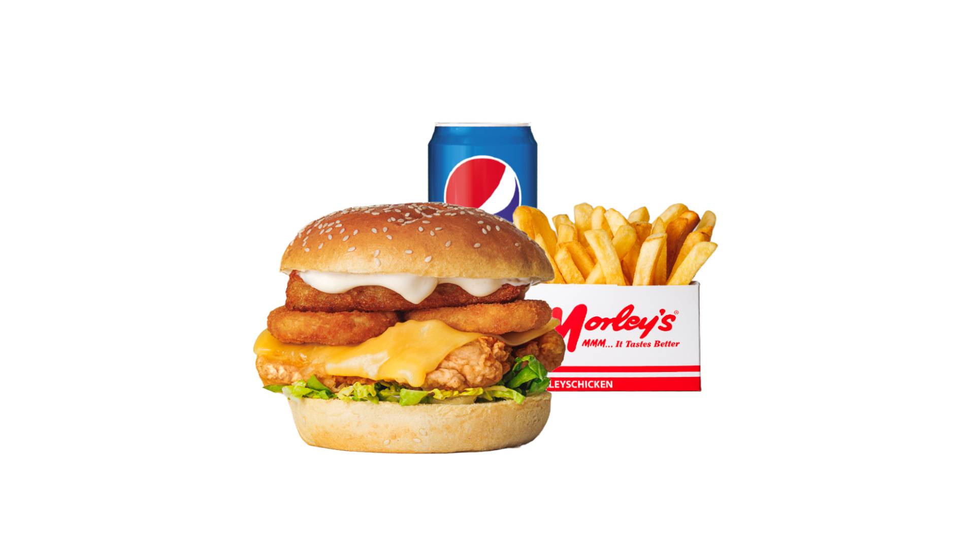 Spicy Premium Burger Meal