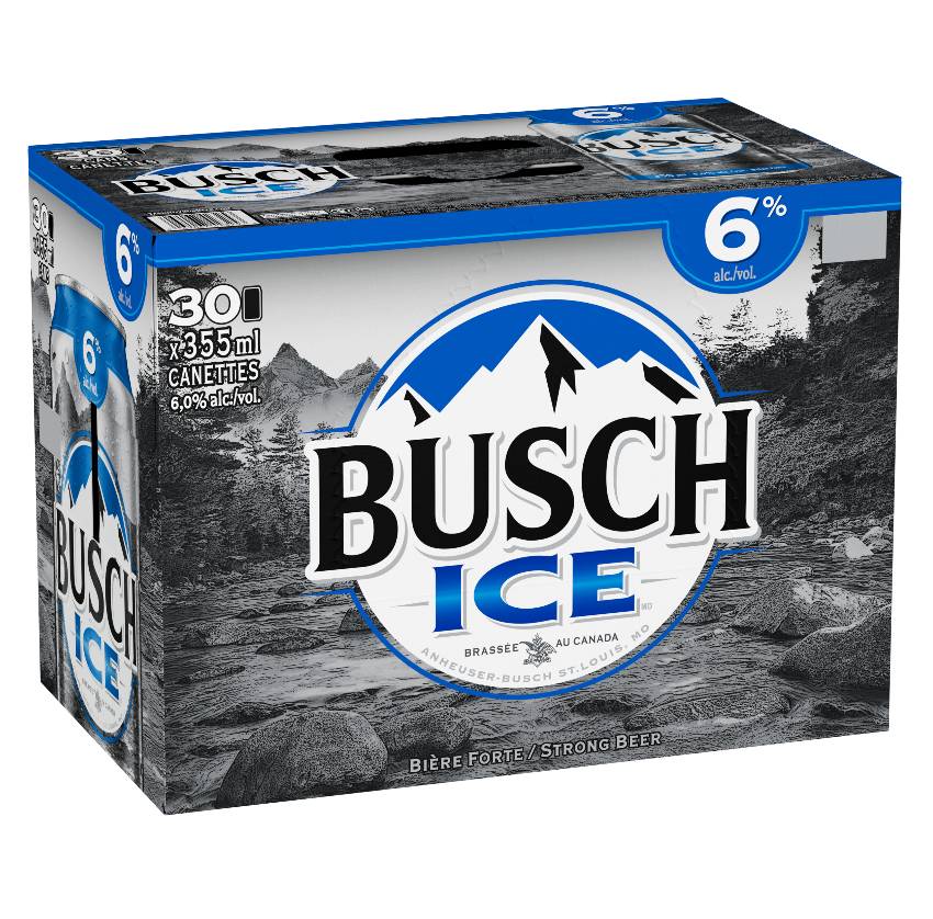 Busch Ice 6.0  (30 Cans, 355ml)