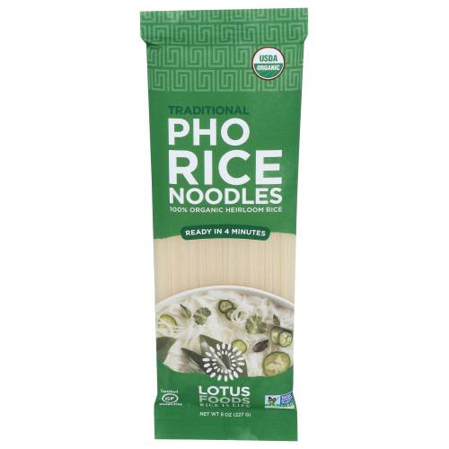Lotus Foods Organic Traditional Pho Rice Noodles