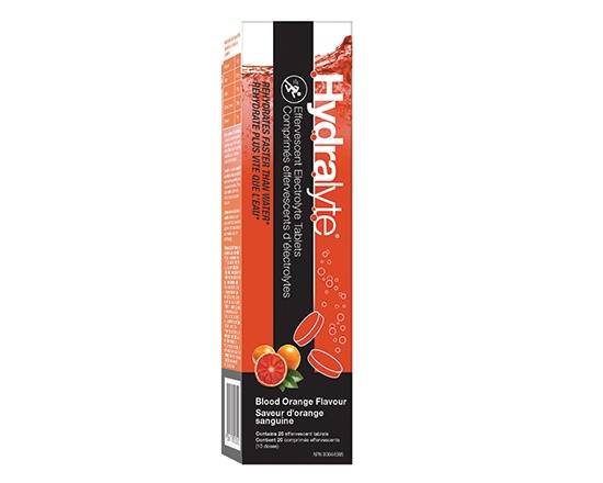 Hydralyte Sports Tablets, Blood Orange (20 ct)