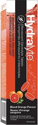 Hydralyte Sports Tablets, Blood Orange (20 ct)