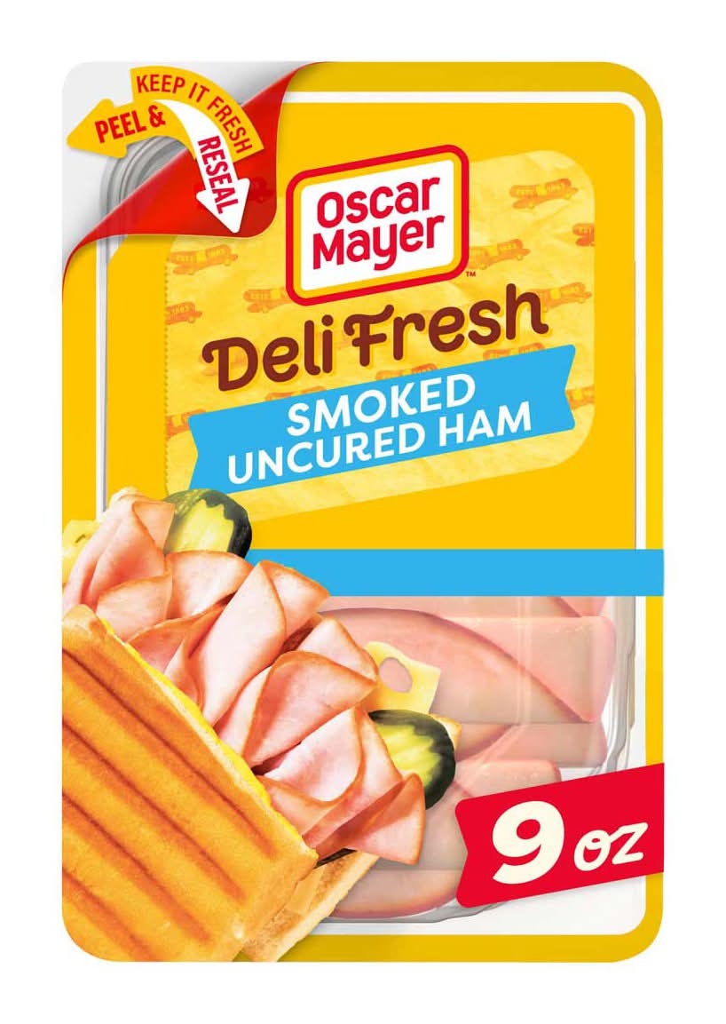 Oscar Mayer Deli Fresh Smoked Uncured Ham (9 oz)