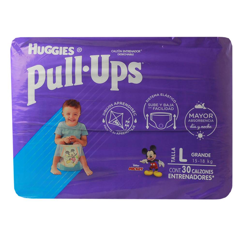 Huggies pull-ups calzones entrenadores para niño g (30 piezas)