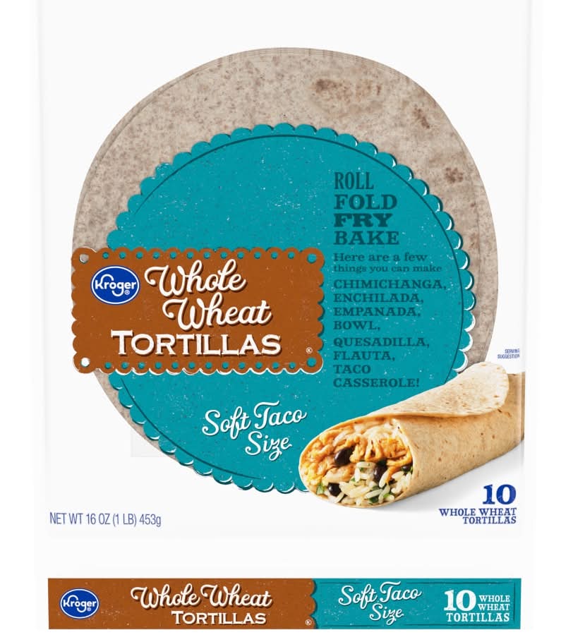 Kroger® 100% Whole Wheat Tortillas