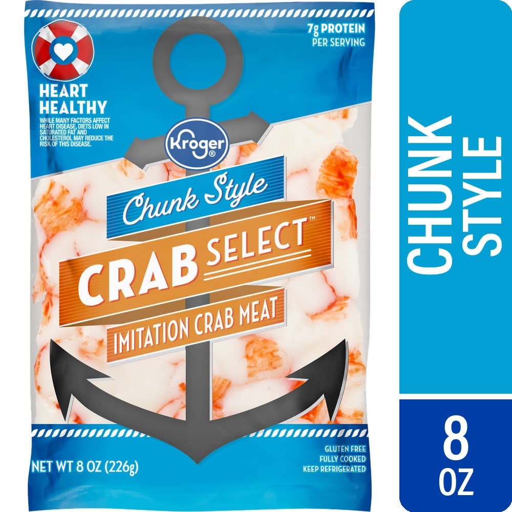 Kroger® Crab Select Chunk Style Imitation Crab Meat