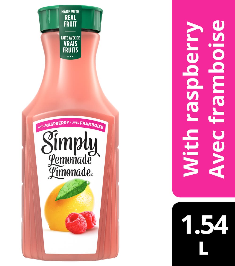 Simply Lemonade Juice, Raspberry (1.54 L)
