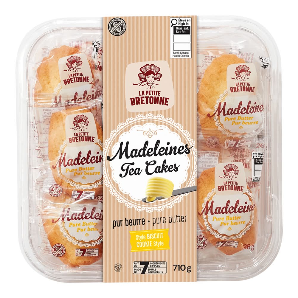 La Petite Bretonne-Madeleins Au Beurre, 710 G / La Petite Bretonne Pure Butter Madeleines, 710 G