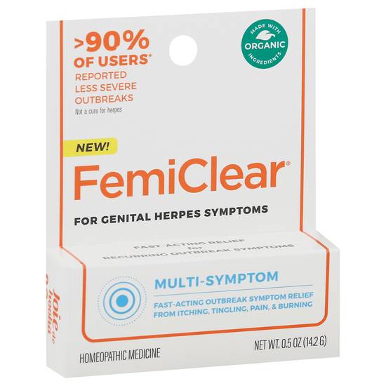 Femiclear Genital Herpes Multi-Symptom Relief