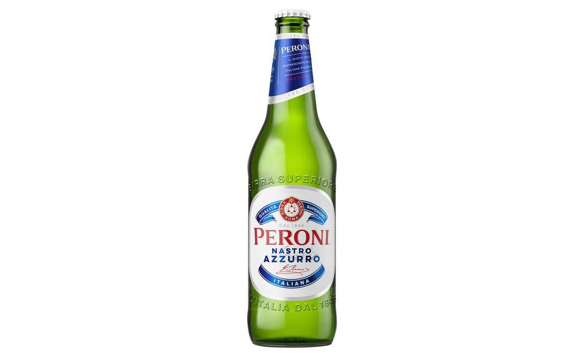 Peroni Nastro Azzurro Lager Beer Bottle 500ml (403293)