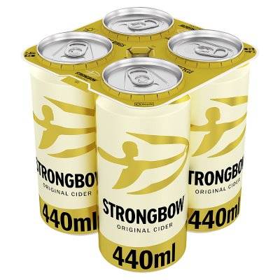 Strongbow Original Cider (4 x 440ml)