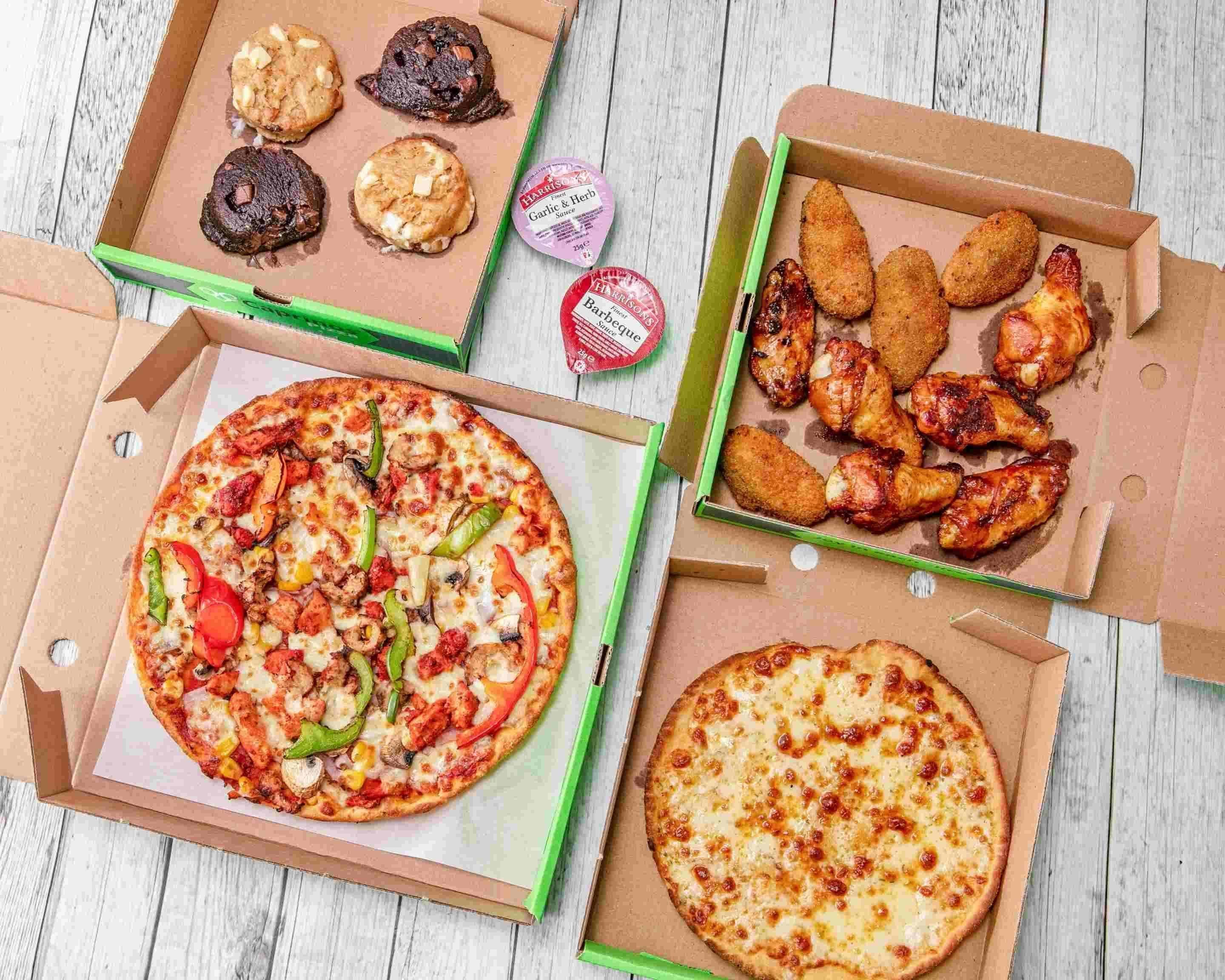 Caprinos Pizza (East Kilbride) Menu Takeaway in East Kilbride Delivery menu & prices Uber Eats
