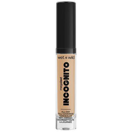 wet n wild Megalast Incognito All-Day Full Coverage Concealer, Medium Honey