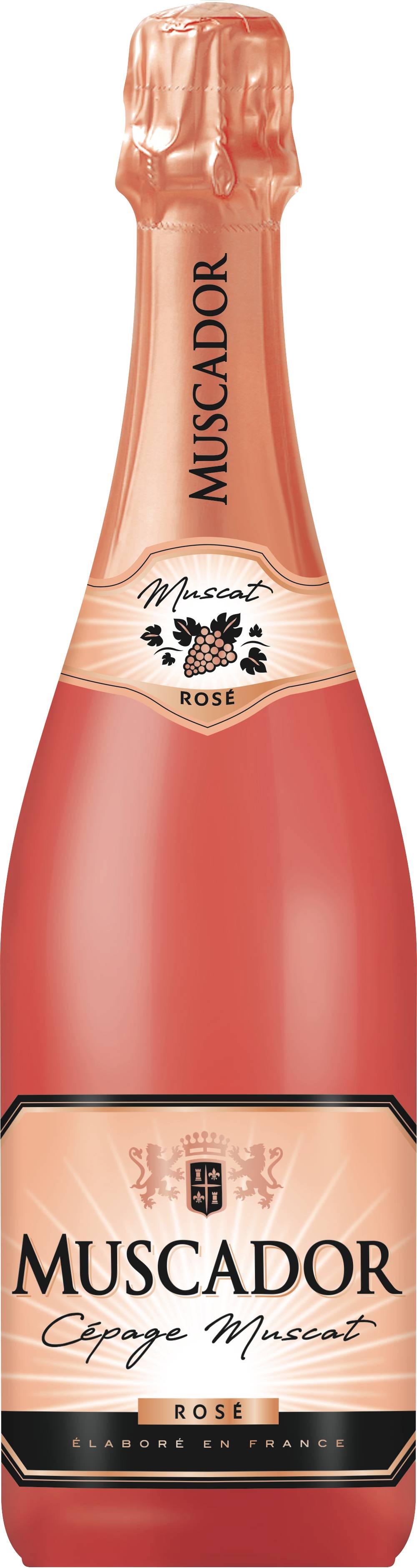 Muscador - Cépage muscat vin rosé domestique (750 ml)