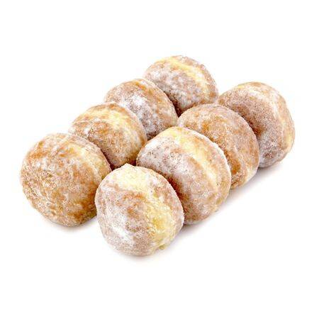 Mini beignets framboise - la barquette de 8 - 200g