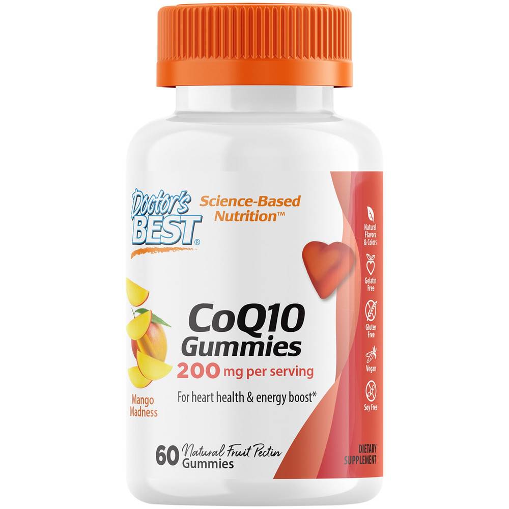 Coq10 Gummies - Supports Heart Health & Energy - Tropical Dream (60 Gummies)