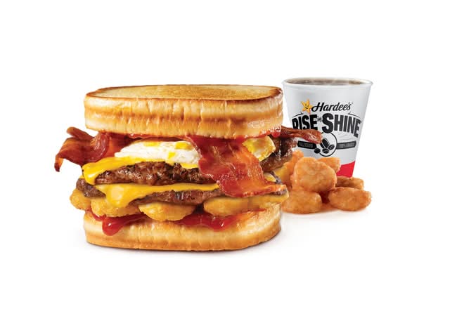 Double Frisco Breakfast Burger Combo