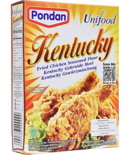 Unifoods Kentucky Seasoned Flour (200g)