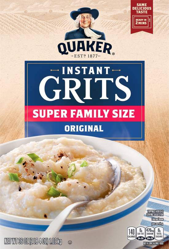 Quaker Grits Old Fashioned Grits (36 oz)