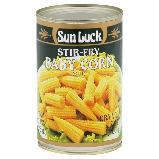 Sun Luck Stir-Fry Baby Corn (15 oz)