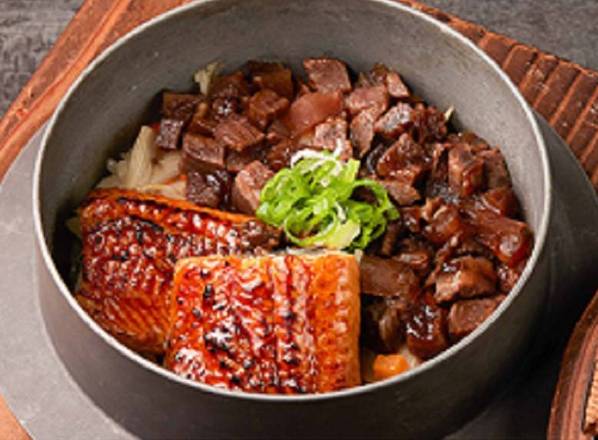 蒲燒鰻魚和牛時雨煮釜飯 Eei & Wagyu Kamameshi