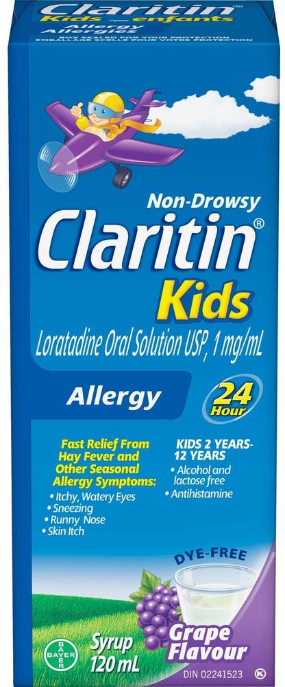 Claritin Child Grape Syrup (120 ml)