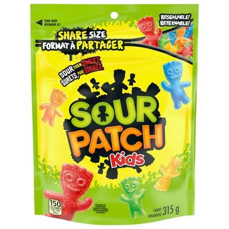 Sour Patch Kids Original Candy Gummy Candy Sour Then Sweet Sharing Size