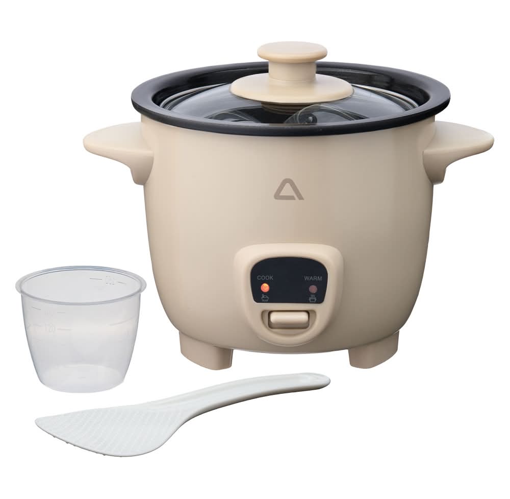 Ambiano Rice Cooker 2 Cup, Gray