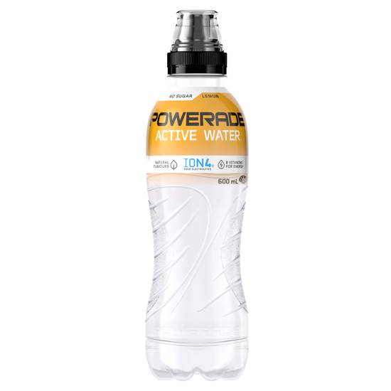 Powerade Active Water Sports Drink Lemon 600ml