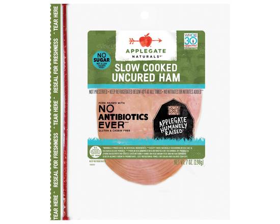 Applegate Naturals · Slow Cooked Uncured Ham (7 oz)