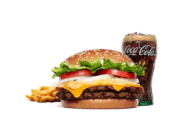 ダブルクアトロチーズ ワッパーセット / Double Quattro Cheese  Whopper Set
