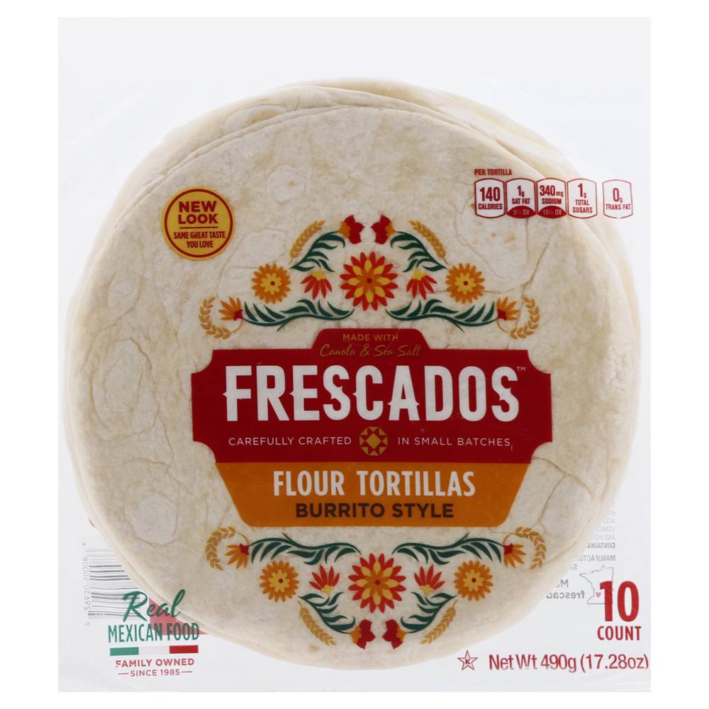 Frescados Burrito Style Flour Tortillas (1.08 lbs)