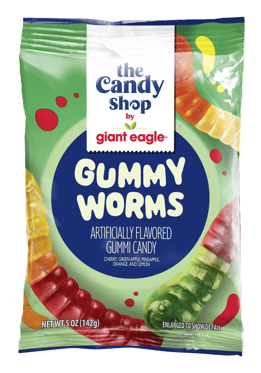 Giant Eagle Gummi Worms (5 oz)