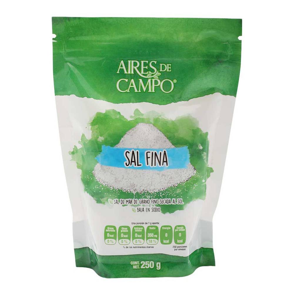 Aires de campo sal fina (doypack 250 g)