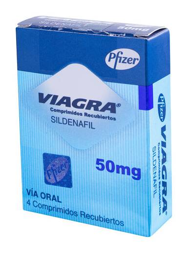 Viagra (R) Sildenafil 50mg 4 Comprimidos Recubiertos