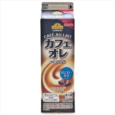 トップバリュ　ベストプライス　カフェオレ　１０００ｍｌ