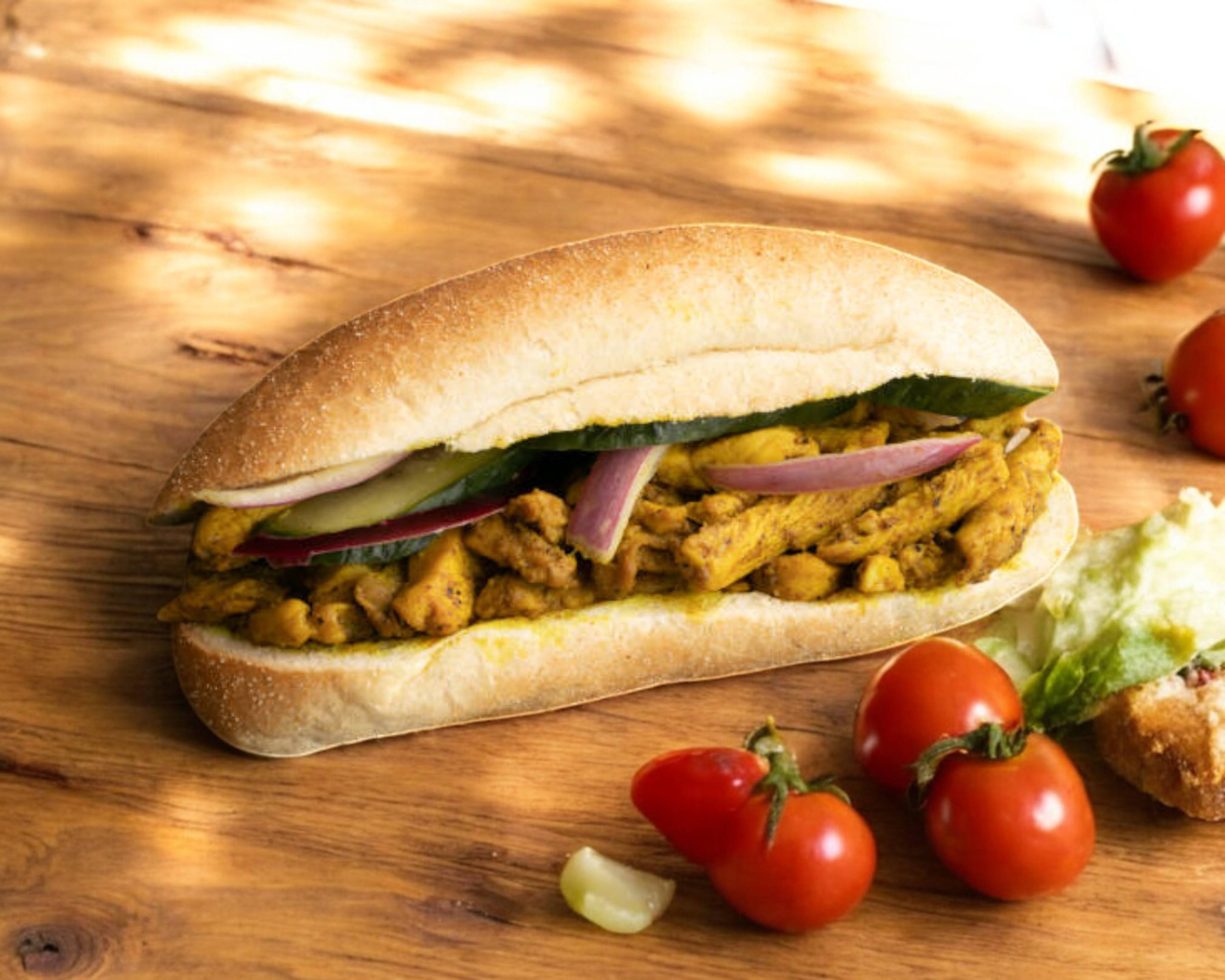 🥙🥙 Sandwich chicken Curry 🍗🍗