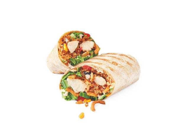 Slow Cooked Chicken Habanero Loaded Wrap