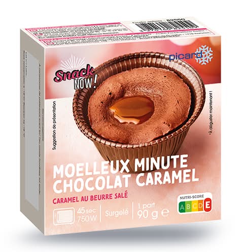 Moelleux minute chocolat caramel