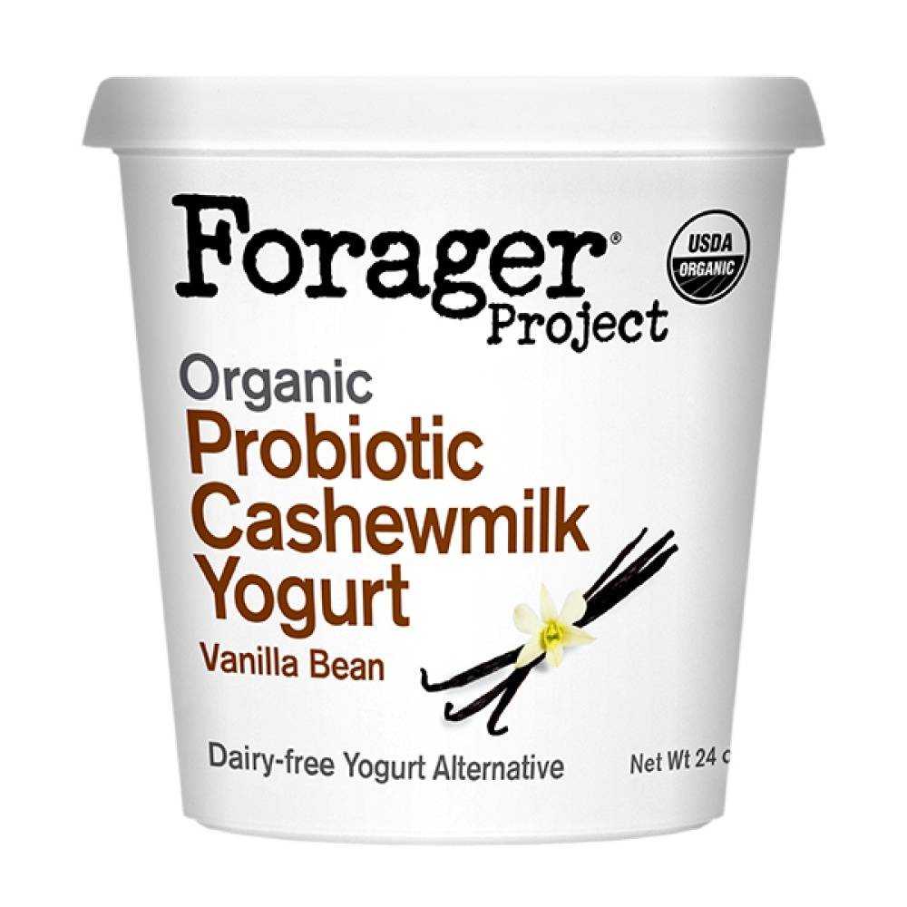 Forager Project Organic Probiotic Cashewmilk Yogurt, Vanilla Bean (24 oz)