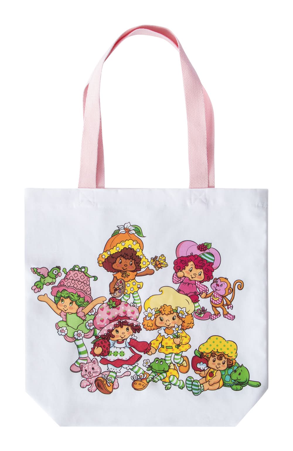 Licensed Canvas Tote Bag Strawberry Shortcake