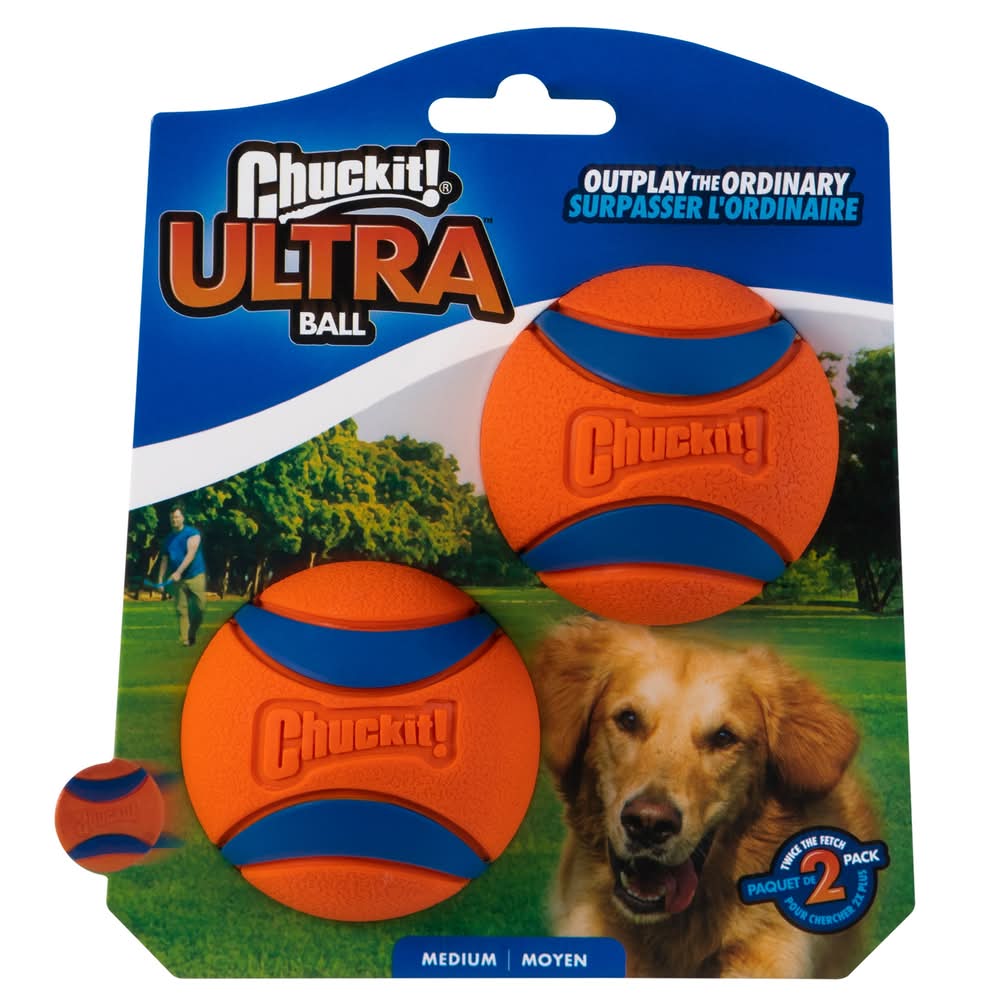 Chuckit! Ultra Ball Rubber Rubber Dog Toy