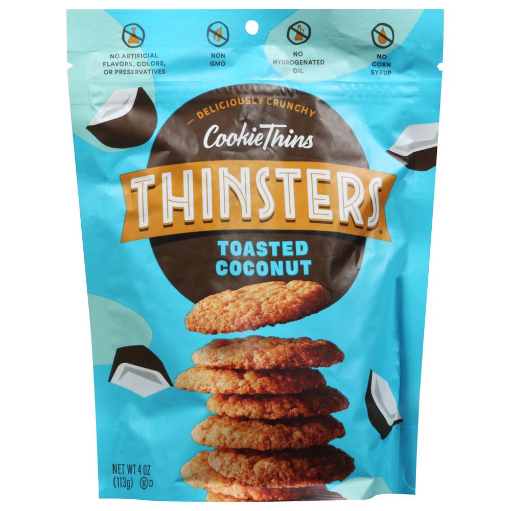 Thinsters Toasted Coconut Cookie Thin (4 oz)