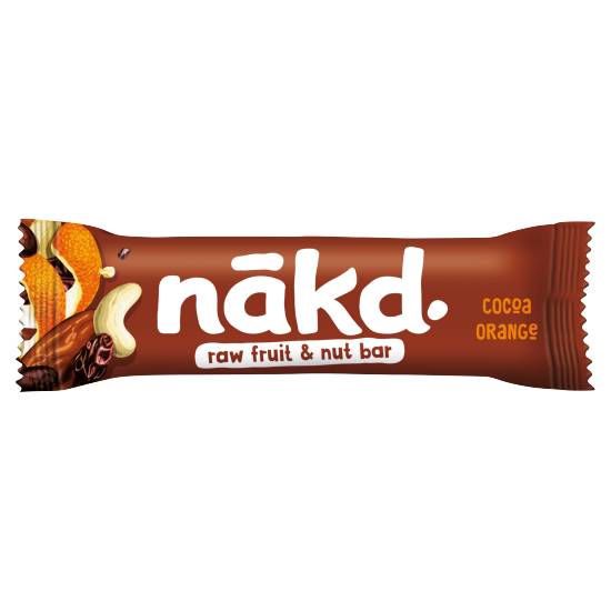 Nakd Cocoa Orange Raw Fruit & Nut Bar 35g