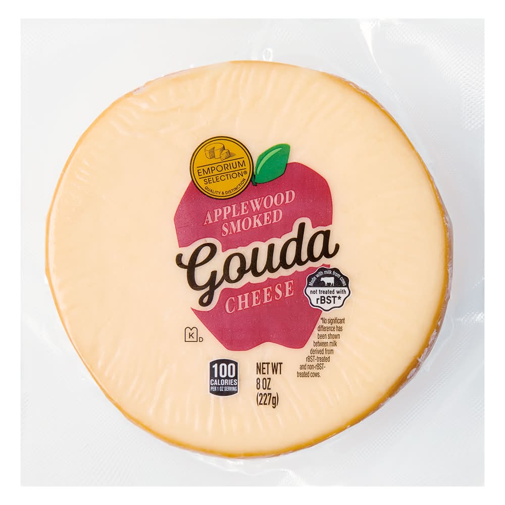 Emporium Selection Gouda Cheese, Applewood Smoked (8 oz)