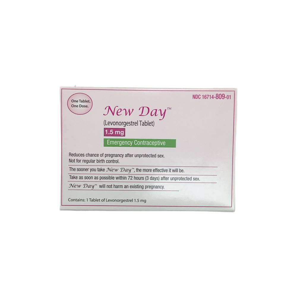 New Day Levonorgestrel 1.5 mg Tablet (1 ct)