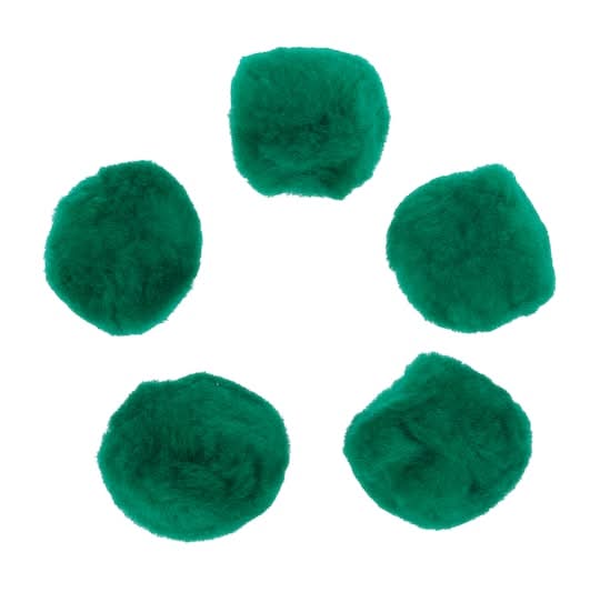 Creatology 2" Pom Poms, Green (20 ct)